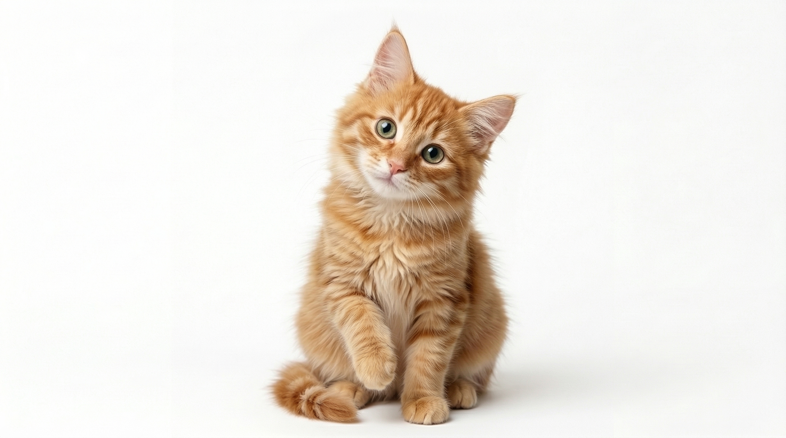 Zufriedene Katze auf Sofa